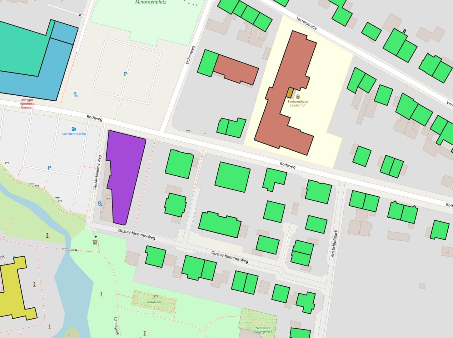 GIS Polygone mit Nutzungsart