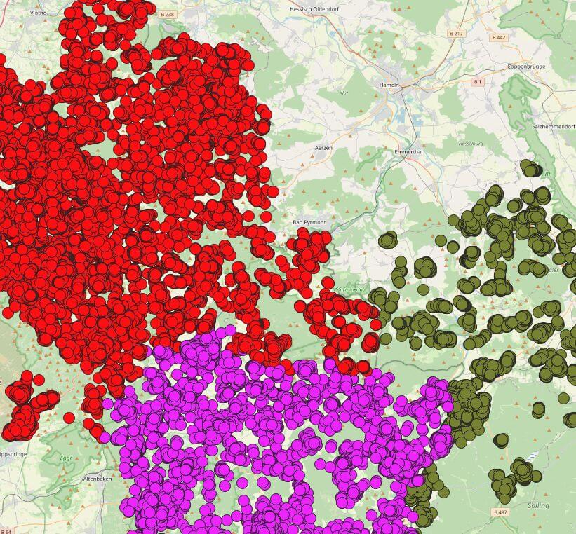 GIS Punkte Adressgenau